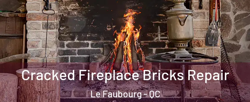  Cracked Fireplace Bricks Repair Le Faubourg - QC