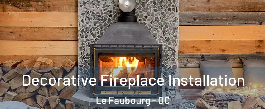  Decorative Fireplace Installation Le Faubourg - QC