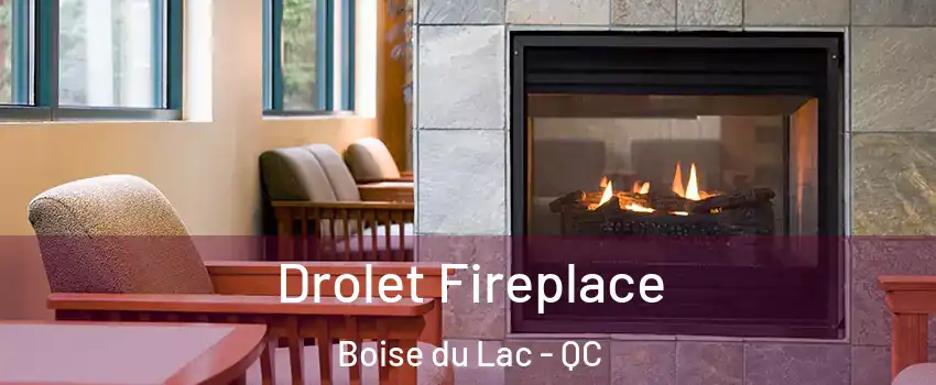  Drolet Fireplace Boise du Lac - QC