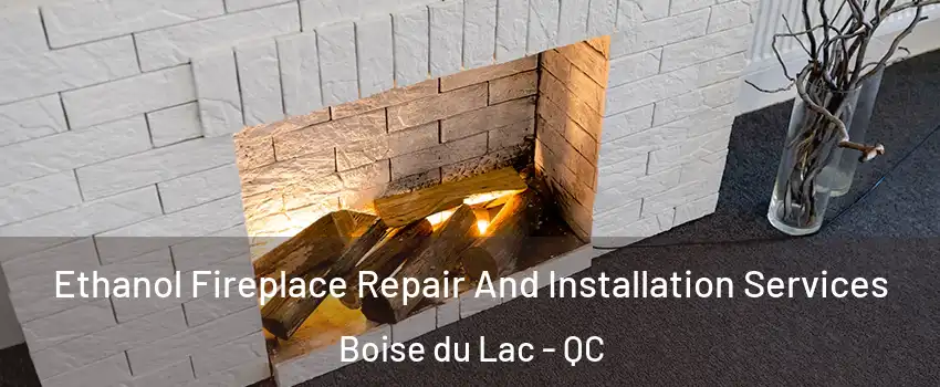  Ethanol Fireplace Repair And Installation Services Boise du Lac - QC