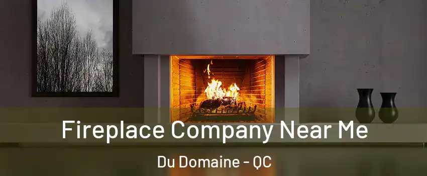  Fireplace Company Near Me Du Domaine - QC