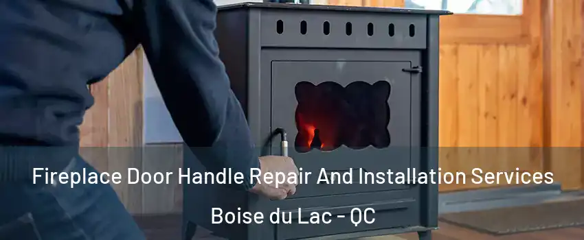  Fireplace Door Handle Repair And Installation Services Boise du Lac - QC