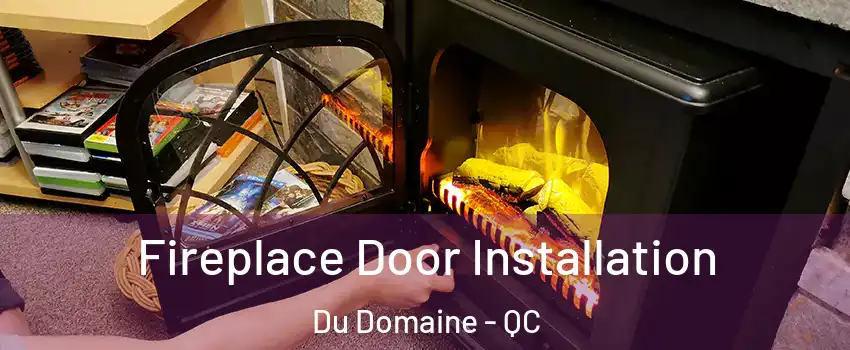  Fireplace Door Installation Du Domaine - QC