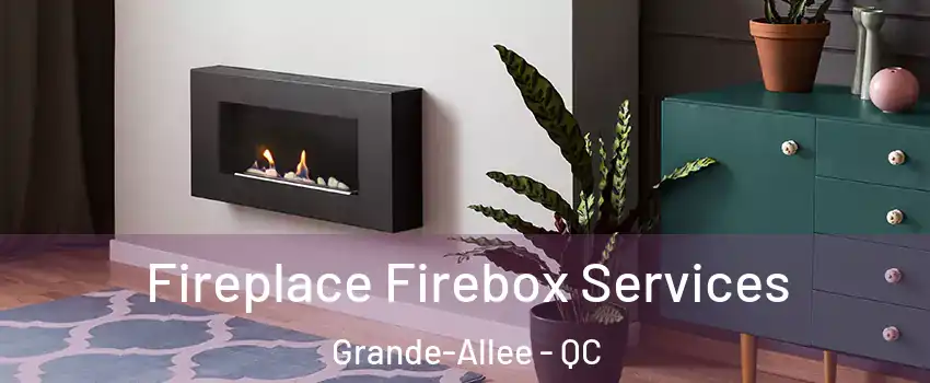  Fireplace Firebox Services Grande-Allee - QC