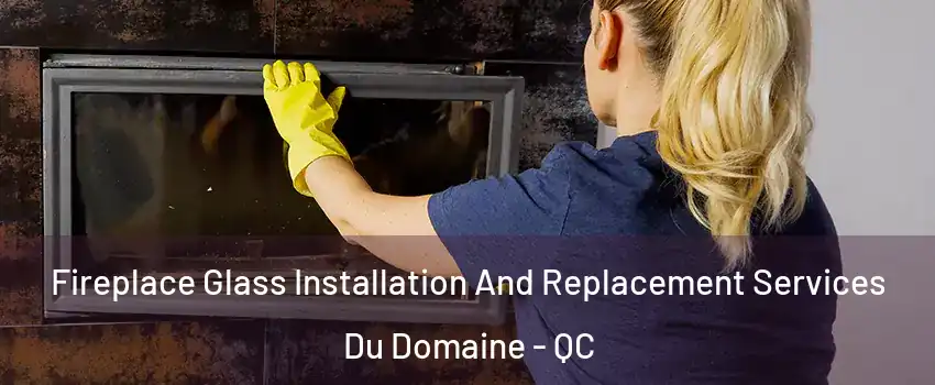  Fireplace Glass Installation And Replacement Services Du Domaine - QC