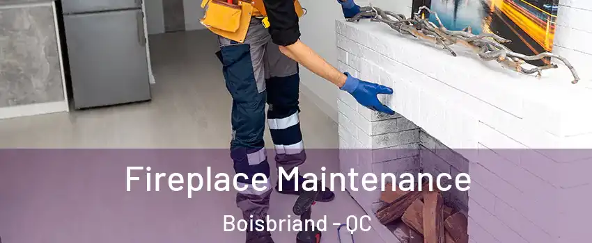  Fireplace Maintenance Boisbriand - QC