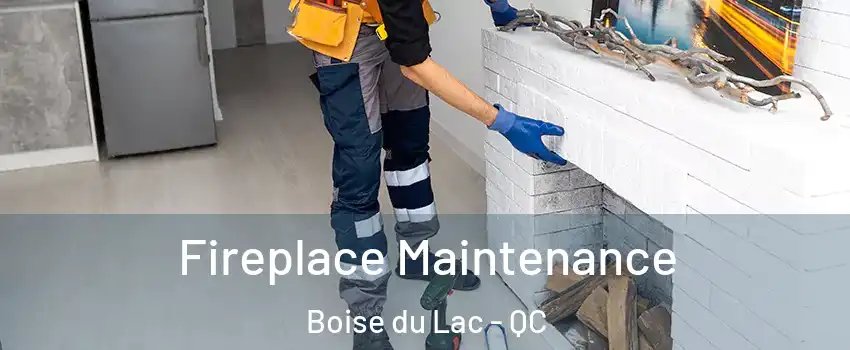  Fireplace Maintenance Boise du Lac - QC