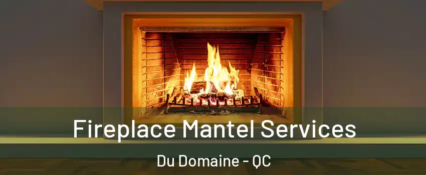  Fireplace Mantel Services Du Domaine - QC