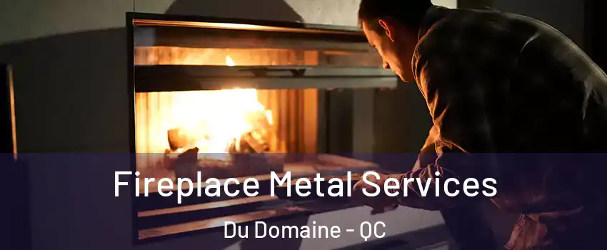  Fireplace Metal Services Du Domaine - QC