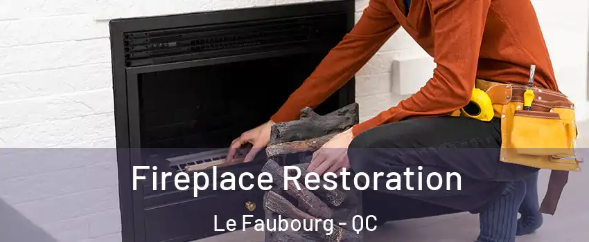  Fireplace Restoration Le Faubourg - QC
