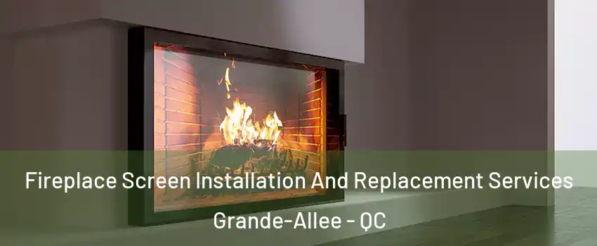  Fireplace Screen Installation And Replacement Services Grande-Allee - QC