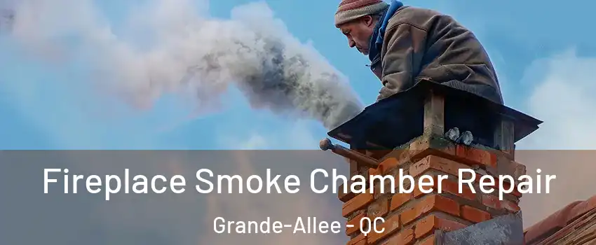  Fireplace Smoke Chamber Repair Grande-Allee - QC