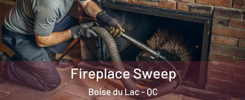  Fireplace Sweep Boise du Lac - QC