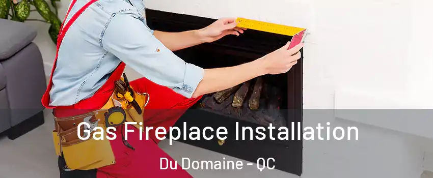  Gas Fireplace Installation Du Domaine - QC