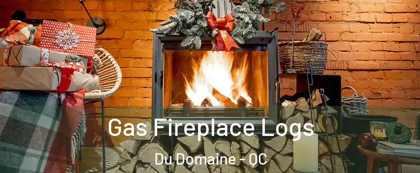  Gas Fireplace Logs Du Domaine - QC