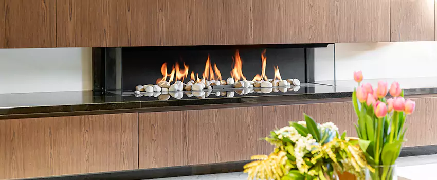 Outdoor Modern Fireplace Renovation Services in Boisbriand, QC