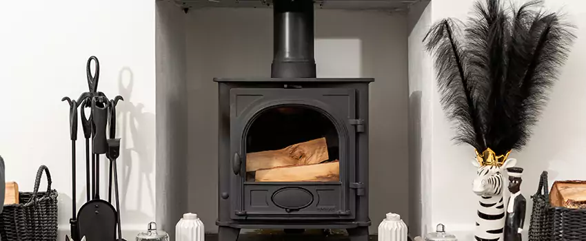 Thelin Hearth Products Providence Pellet Insert Fireplace Installation in Boisbriand, QC