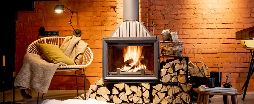 Pellet Stove Chimney Pipe Brackets Installation in Boisbriand, QC