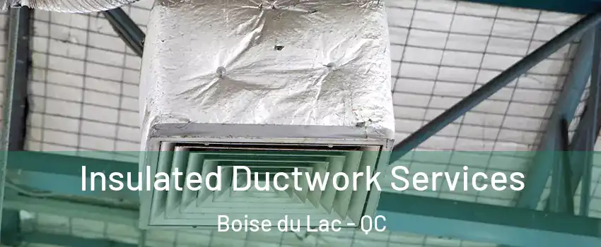  Insulated Ductwork Services Boise du Lac - QC