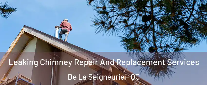  Leaking Chimney Repair And Replacement Services De La Seigneurie - QC