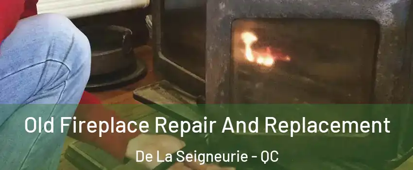  Old Fireplace Repair And Replacement De La Seigneurie - QC
