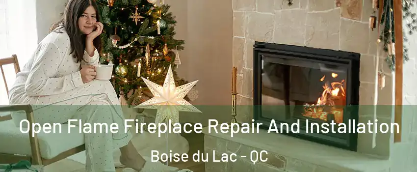  Open Flame Fireplace Repair And Installation Boise du Lac - QC