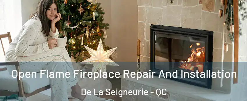  Open Flame Fireplace Repair And Installation De La Seigneurie - QC