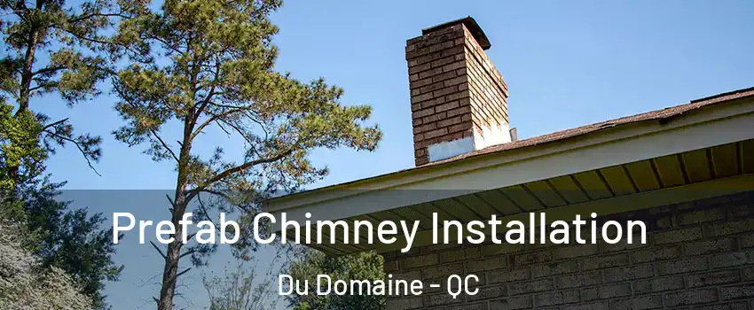  Prefab Chimney Installation Du Domaine - QC