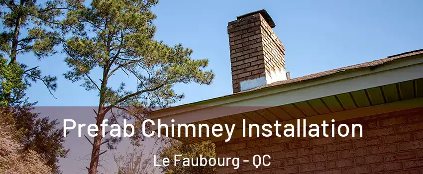  Prefab Chimney Installation Le Faubourg - QC