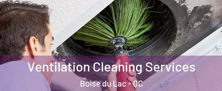  Ventilation Cleaning Services Boise du Lac - QC